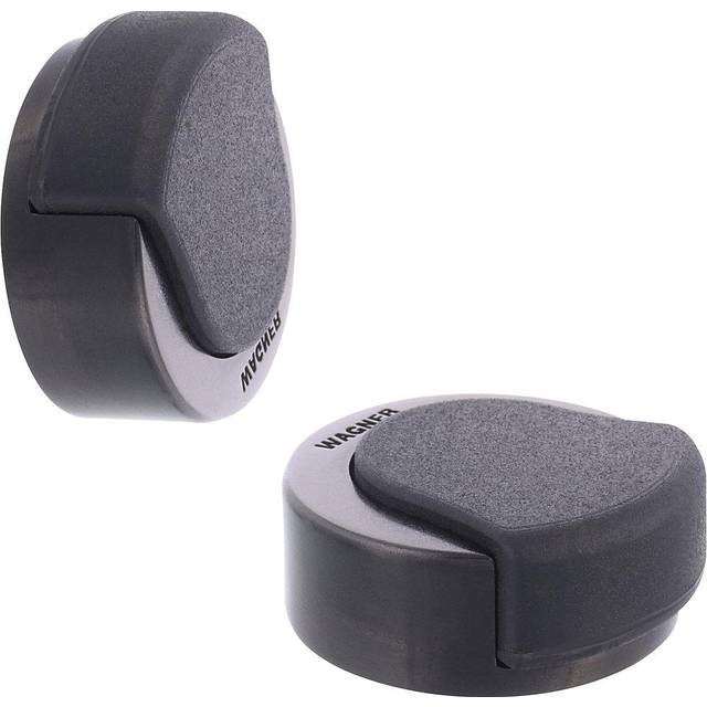 Wagner LxWxH 39 x 38 x 15 mm, pack of 2, LxWxH 39 x 38 x 15 mm, pack of 2, black matt