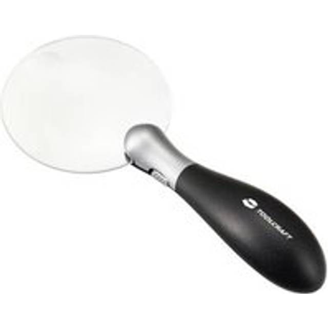 TOOLCRAFT TO-8997036 Lupp med LED-belysning Förstoringsfaktor: 3 x, 5 x
