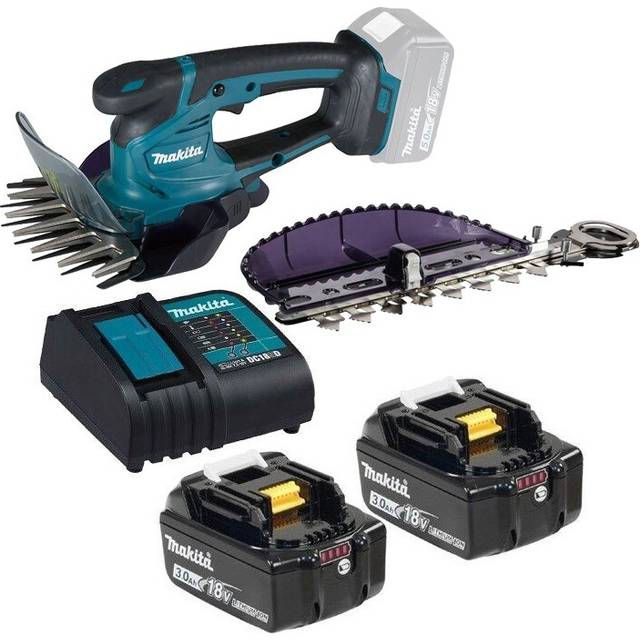 Makita DUM604 LXT 18v Li-Ion Cordless Grass Shear Cutter Trimmer 2 X 3.0ah
