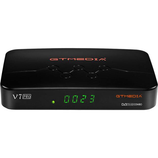 GTMEDIA V7 PRO Combo DVB T2 DVB S2 Satellite Receiver H.265 1080P HD USB Wifi PowerVu Biss Key Cline Youtube PowerVu DRE TV Signal Receiver