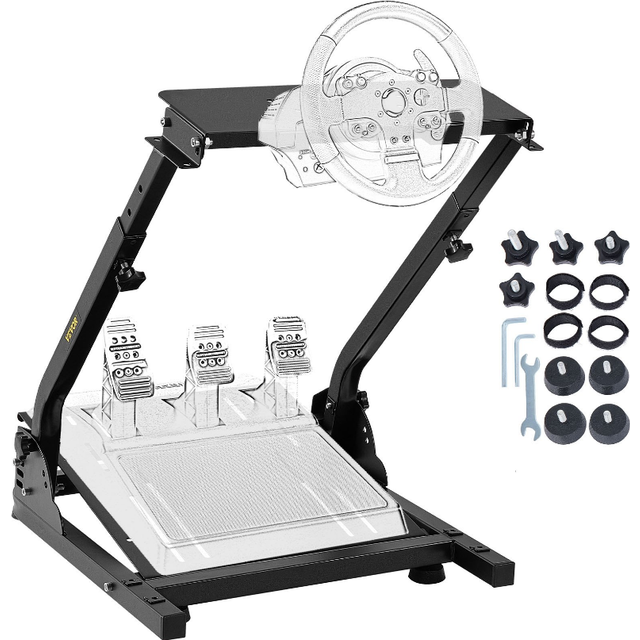 VEVOR Racing Steering Wheel Stand G920 G25 G27 G29 GT Logitech Adjustable
