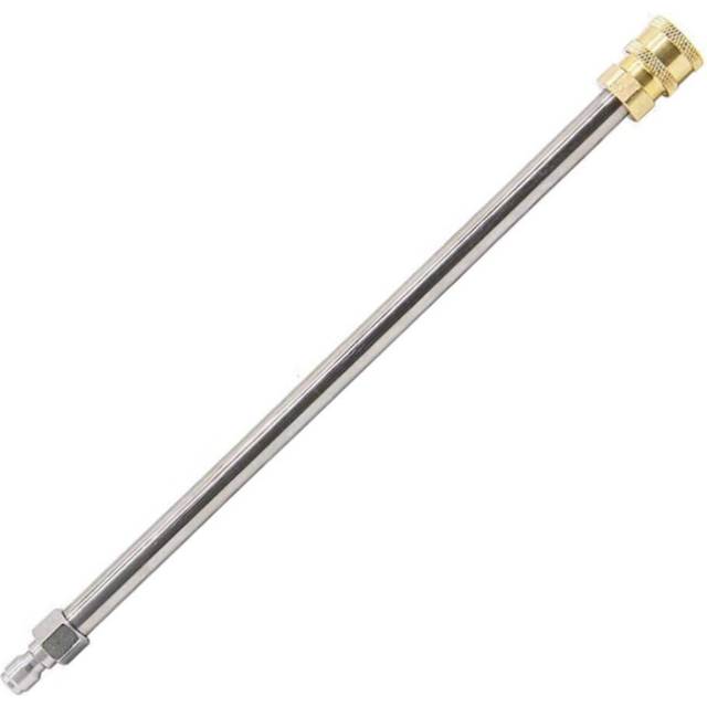 Pressure Washer Extension Rod 17-Inch Stainless Steel 1/4 Inch Quick-Connect Electric Nozzle