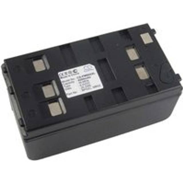 vhbw Battery Replacement for Pentax BP02C, MB02 for Measuring Devices (4200 mAh, 6 V, NiMH)