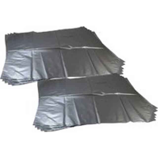 Vhbw - 10x Vacuum Cleaner Bag Replacement for Makita 0088381369480, 195440-6 for Vacuum Cleaner, polyethylene, 64 cm x 80 cm, silver-grey