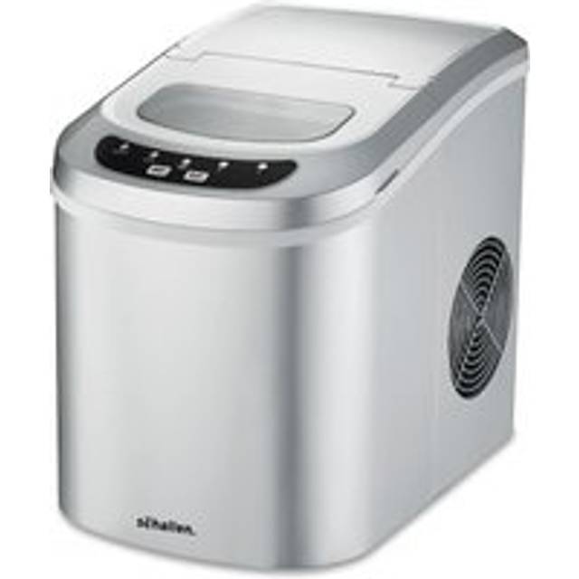 Ice Maker Silver Machine Counter Top 26lb in 24H Small & Large Ice Cubes Maker with 2.2L Tank and Ice Basket - One Size