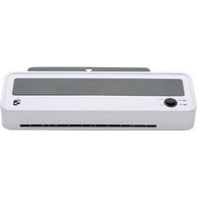 5 Star Hot and Cold A4 Laminator Up to 2x100 Micron Pouches - black