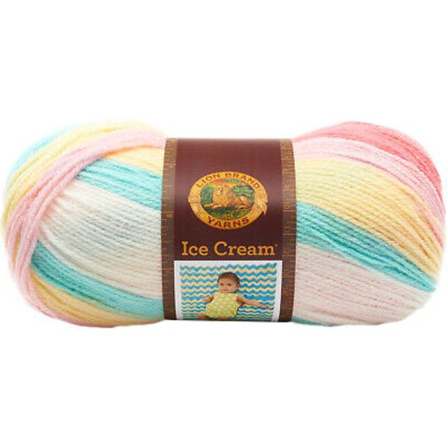 100 Percent Acrylic Ice Cream Yarn, Tutti Frutti,10.89 x 10.89 x 22.32 cm