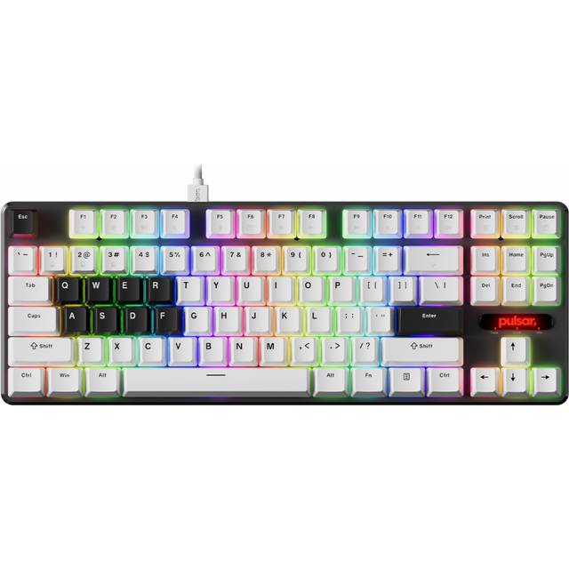 Pulsar PCMK 2 HE TKL Mekaniskt Tangentbord ANSI - Vit