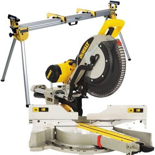 Dewalt dws780 305mm xps sliding compound slide mitre saw 240v/1675w & leg stand