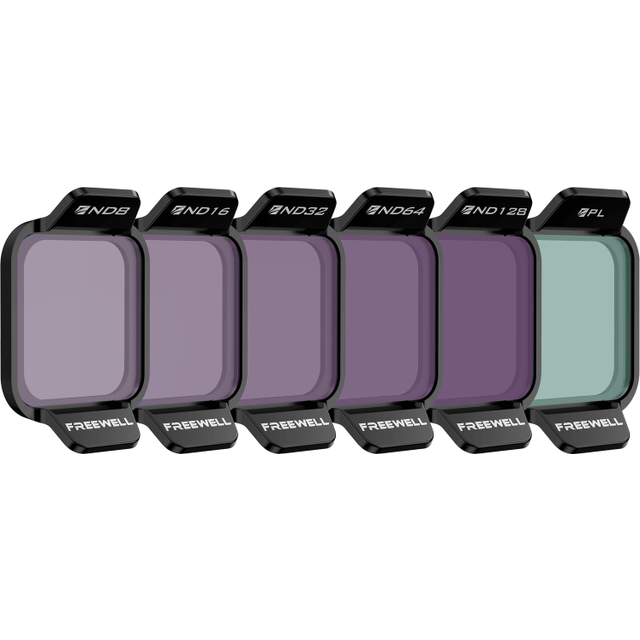 Freewell DJI Flip ND Filters - Standard Day - 6Pack