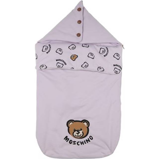 Moschino Baby Toddler Sleeping bag Lilac Size - Cotton