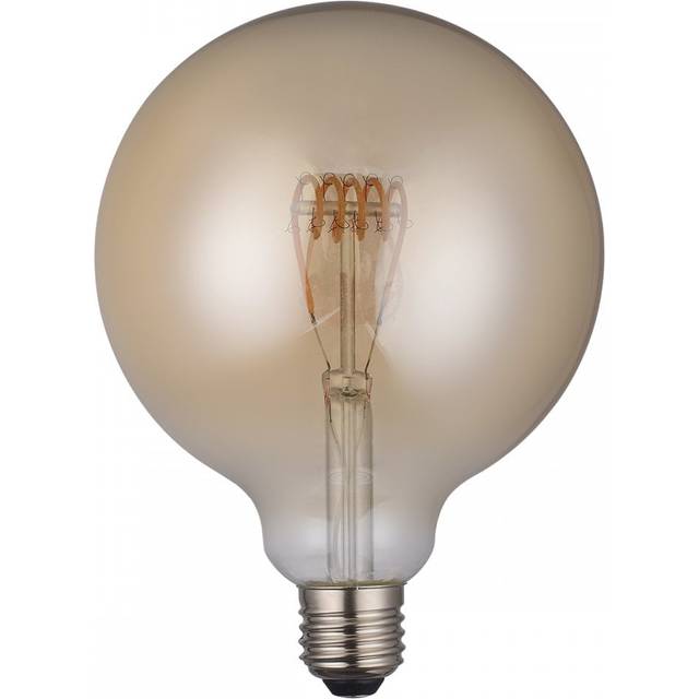 Dar Lighting Group Dar Pack Of 5 E27 4w LED Dimmable Vintage Large Glo