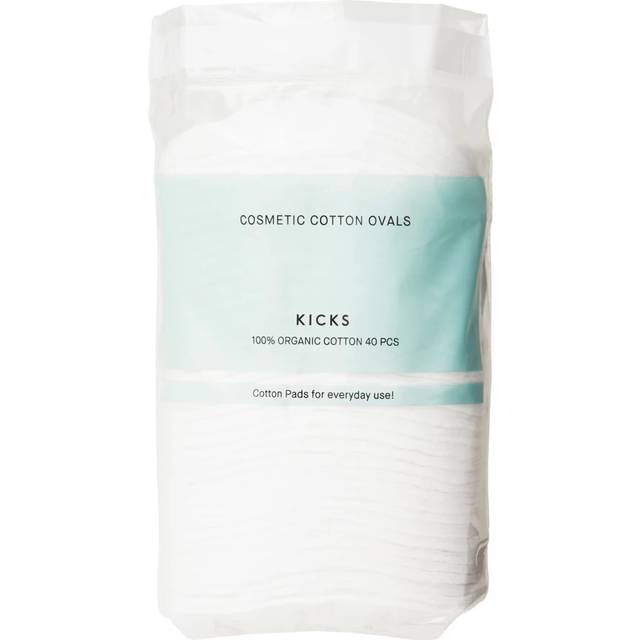 Organic Cotton Oval Pads 40 pcs