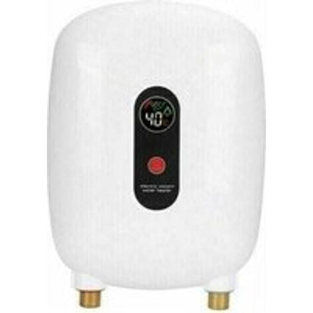 Rosemary - 3.5KW 220V Electric Tankless Water Heater, Mini Instant Hot Water Heater with led Display, Overheat Protection, IPX4, for Bathroom Shower