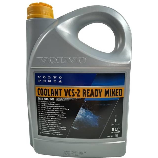 Volvo Penta Glykol 5 liter Orange 40/60 -