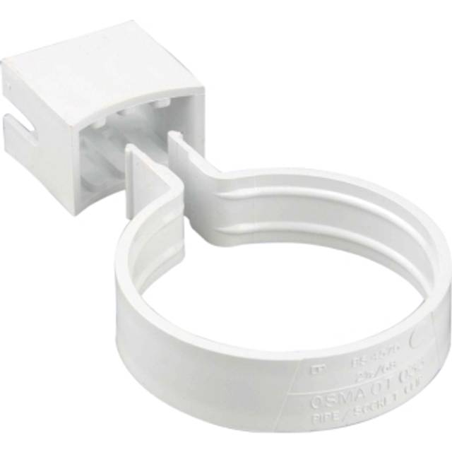 Osma RoundLine 0T033 Pipe Or Socket Bracket 68mm White