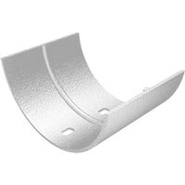 Cast Aluminium Half Round Gutter Union - 100mm PPC