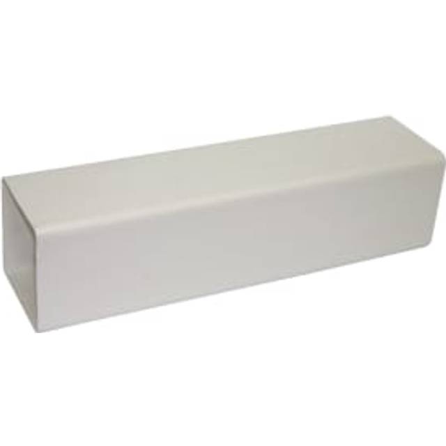 FloPlast 65mm White Square Line Downpipe - 2.5m