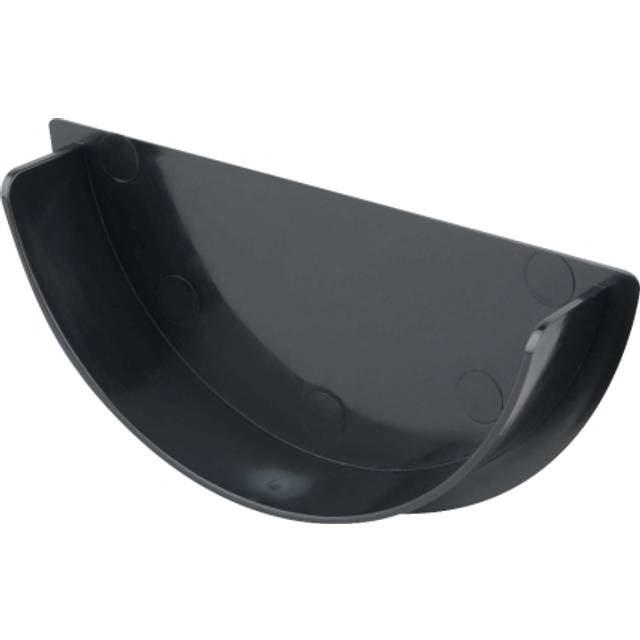 Wavin Osma RoofLine stopend internal 150mm black - Black