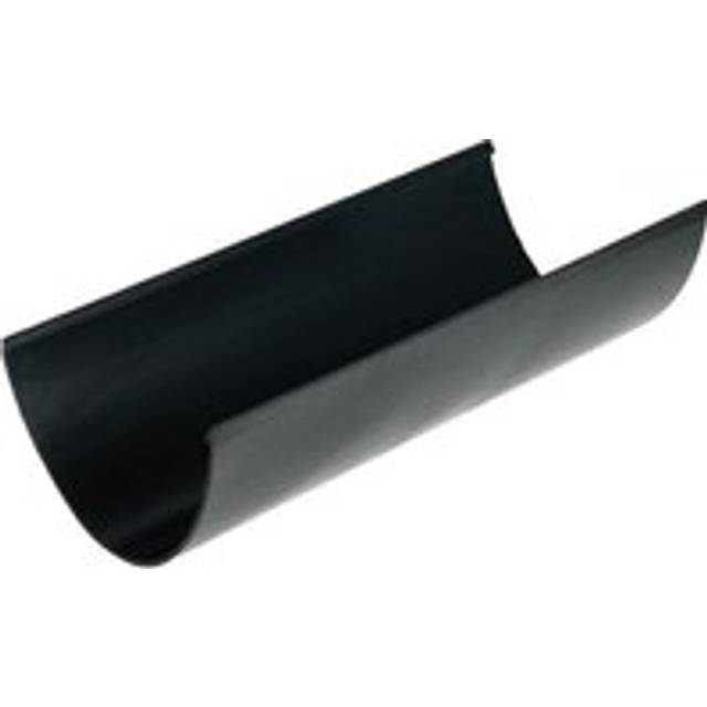 FloPlast Deepflow/ Hi-Cap Gutter - 115mm x 75mm x 4mtr Cast Iron Effect