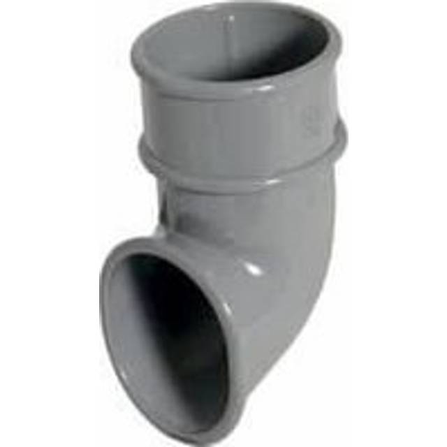 FloPlast Mini Gutter Downpipe Shoe - 50mm Grey