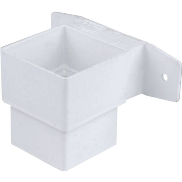 Osma SquareLine 4T824 Pipe Connector And Bracket Stand Off 61mm White