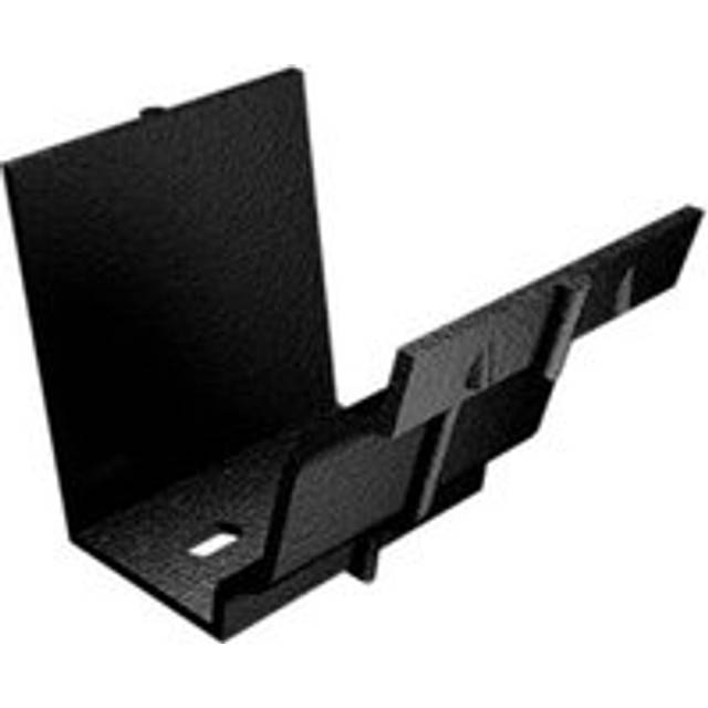 Cast Aluminium No46 Ogee Gutter Union - 125mm Black
