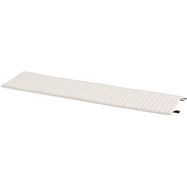 HAY - Palissade Chaise Lounge quiltad dyna - Cream white - Dynor &amp; kuddar - Ronan &amp; Erwan Bouroullec - Vit