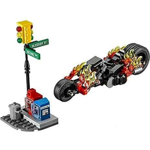 LEGO *No Minifigs Super Heroes GHOST RIDER's MOTORBIKE from 76058 Set