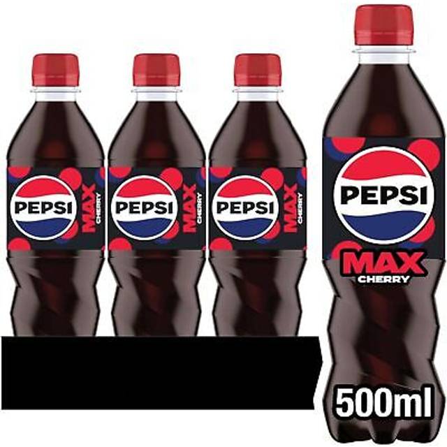 Britvic Pepsi Max Cherry Bottle 500ml (Pack of 24) 206895