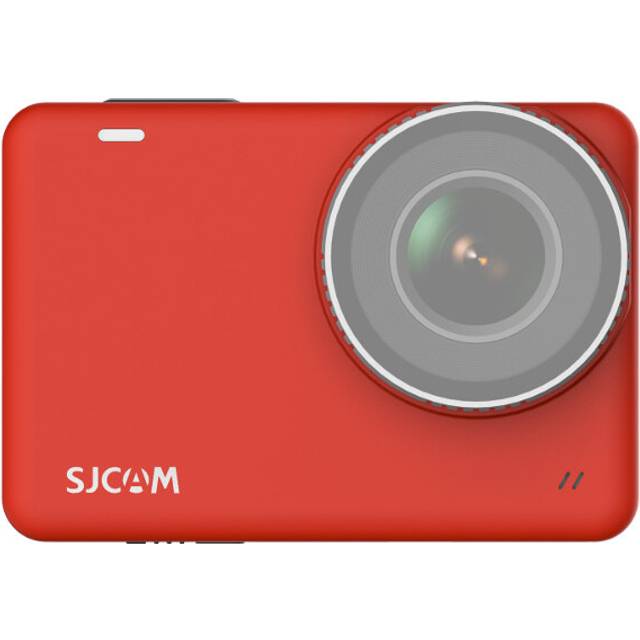 (Red) Ultra HD Sports 4K Action Camera Waterproof Sony IMX 377 Video 12MP Photos Live Streaming Cam with Waterproof Case