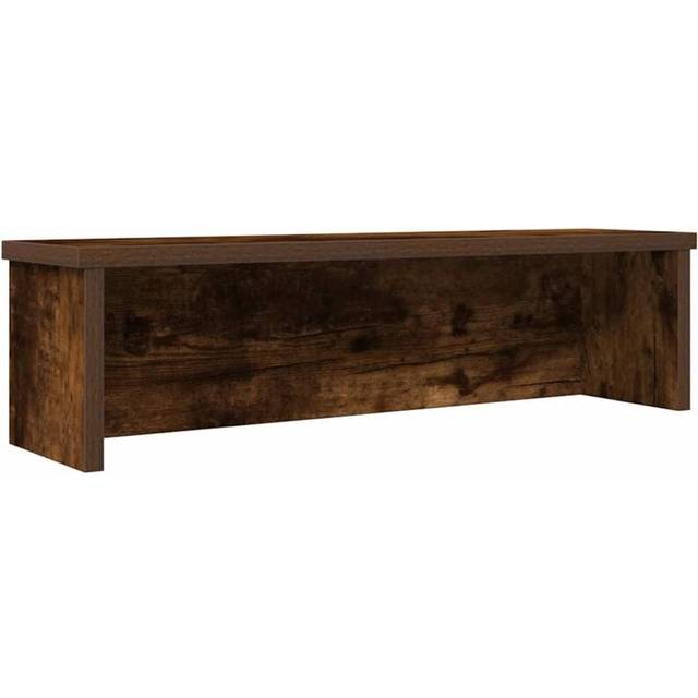 vidaXL Kitchen Rack Stackable Smoked Oak 60x15x16 cm Engineered Wood - Brown