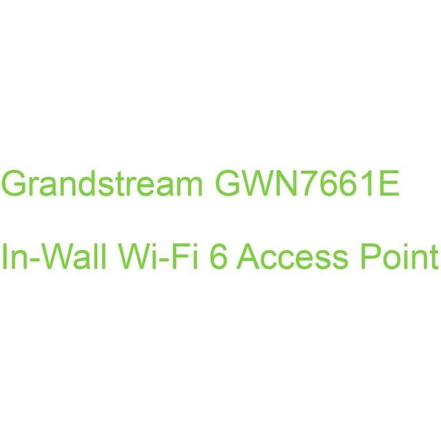 Grandstream GWN7661E in-wall AX3000 Wi-Fi 6 Access Point