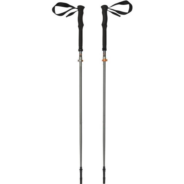 Komperdell Mountain Trail FXO Trekkingstavar Storlek 120-135 cm Färg black / orange
