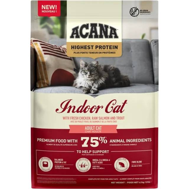Acana Cat Highest Protein Indoor, 4.5 kg