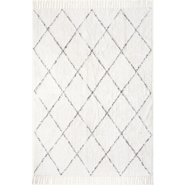 Matta - Bomull. 190 x 135 cm. - Off White - Søstrene Grene