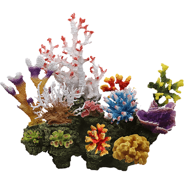 Swell Artificial Large Coral Reef Set Aquarium DÃ©cor