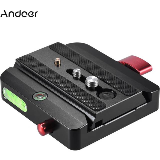 Rapid Connect Adapter with Quick Release Sliding Plate for Manfrotto Tripod 577 Replacement