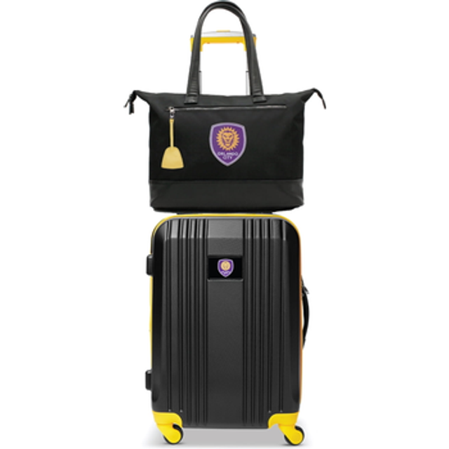 MOJO Orlando City SC Two-Piece Laptop Tote Bag & Carry-On Luggage Set - No Size