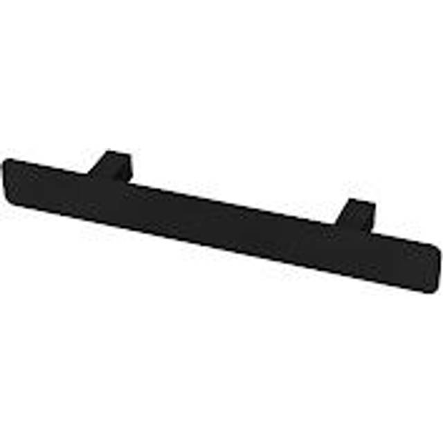 Solaro Universal Flat Towel Hanger (for 375mm Radiators) Matt Black