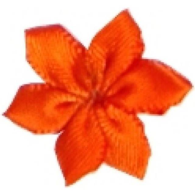 Berisfords Ribbon Petal Flowers 761 Autumn Orange