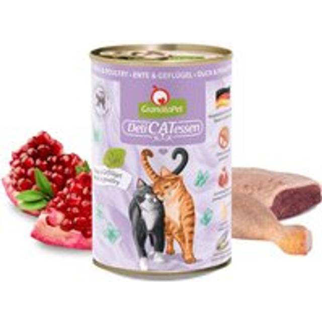 GRANATAPET Cat - Wet Food DeliCatessen Duck & Poultry | Size: 800g Can