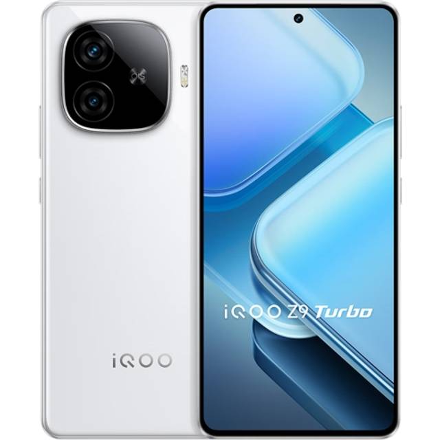 vivo iQOO Z9 Turbo, Dual Back Cameras, 16GB+256GB, Face ID Screen Fingerprint Identification, 6.78 inch Android 14.0 OriginOS 4 Snapdragon 8s Gen 3 Octa Core 3.0GHz, OTG, NFC, Network: 5G, Support Google Play (Mint Green)