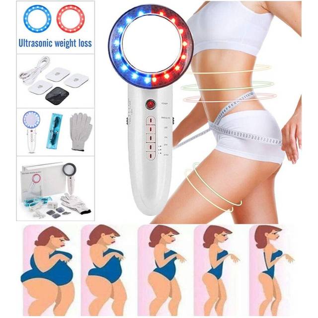6 in 1 Body Shaping Machine Slimming Device EMS Led Therapy Cellulite Cavitation ION Ultrasonic Fat Removal Anti Cellulite Beauty Device