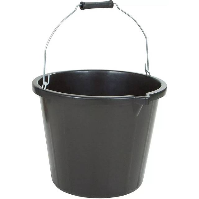 Wham Eden General Purpose Bucket, Black - 12 Litre