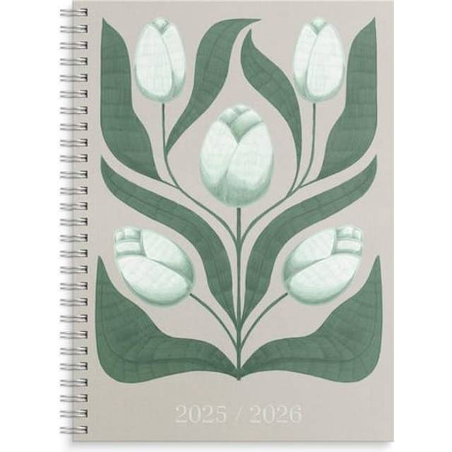 Kalender 2025-2026 Study A5 Story Blomma