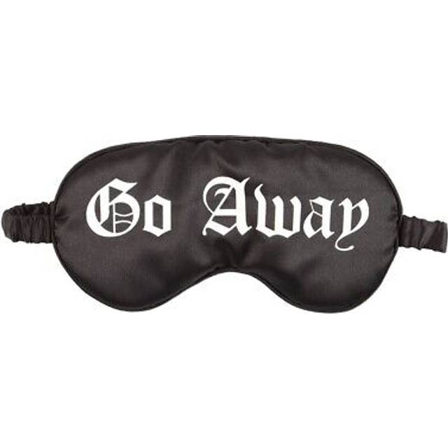 Something Different Go Away Gothic Satin Sleep Mask