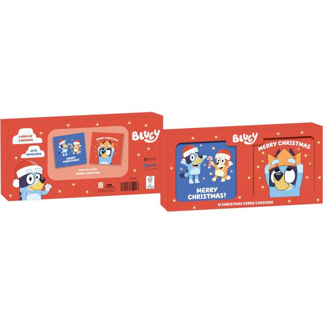 Bluey Christmas Card Multipack