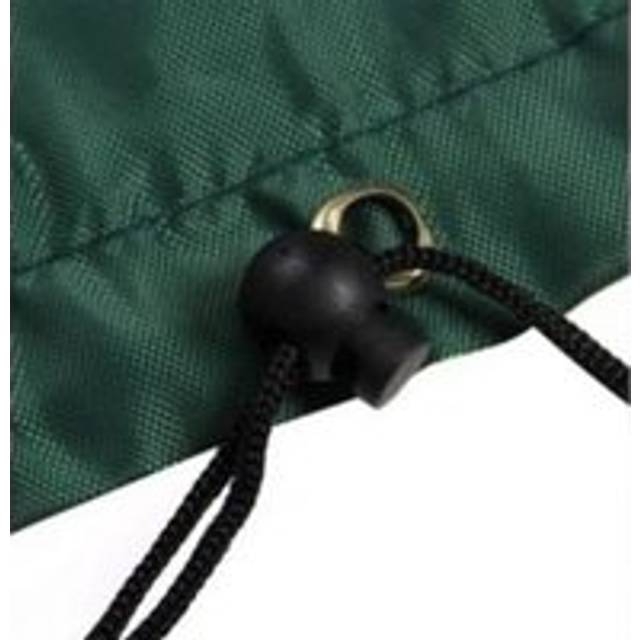 Large Deluxe Woven Polyester Barbecue Cover 145cm x 100cm - Green - One Size