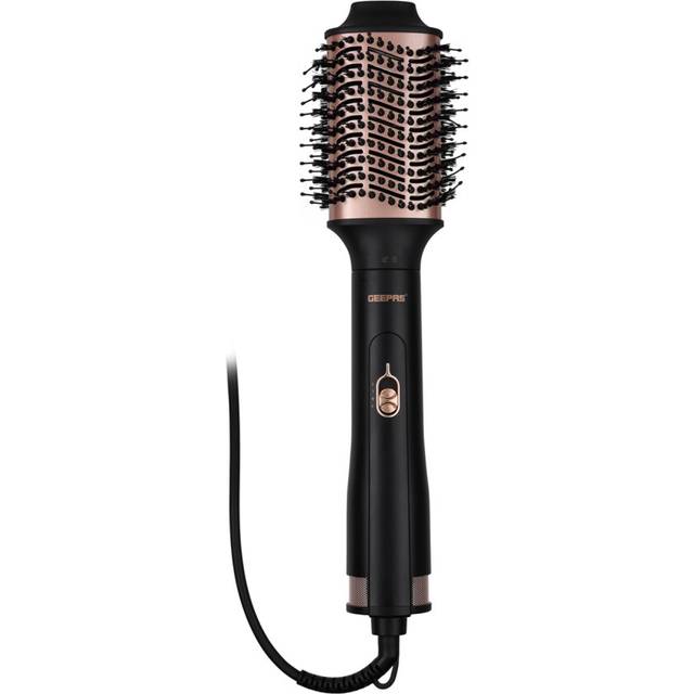 3-In-1 Hot Air Hair Styler, Brush and Blower In Rose Gold